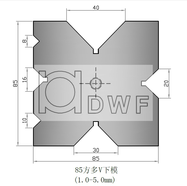 北京折弯机模具 标准下模 数控折弯机模具.多v下模 模