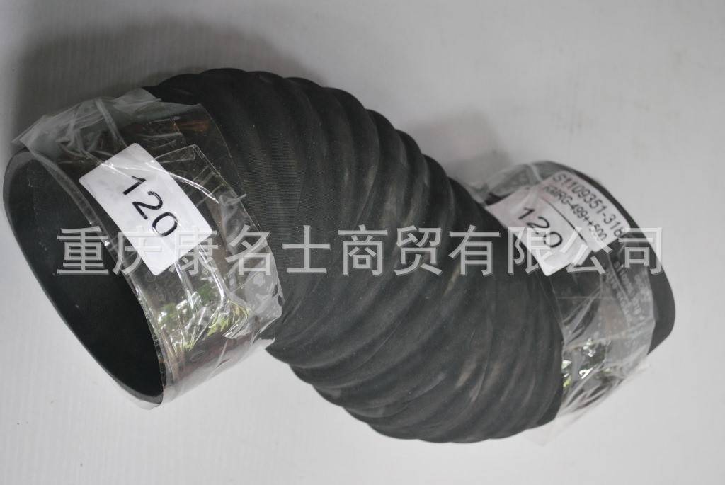 硅胶挤出管KMRG-499++500-胶管S1109351-318-内径120X上海硅胶管,黑色钢丝无凸缘无Z字内径120XL360XL270XH220XH320-9