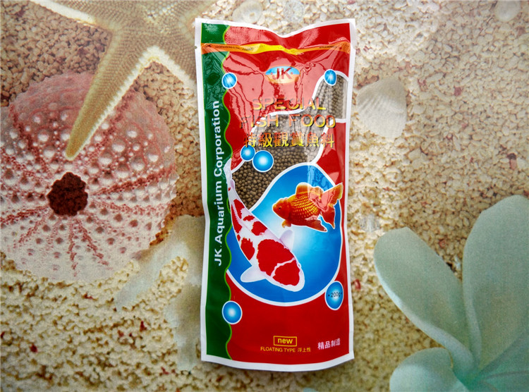批发 小型观赏鱼饲料 锦鲤热带鱼金鱼缸水族箱鱼食鱼饵 鱼粮200克