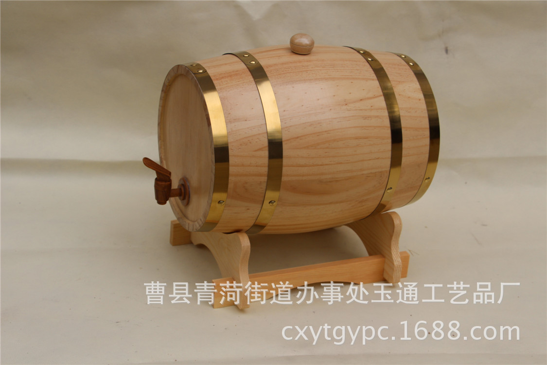 10l红酒木桶大量供应啤酒桶葡萄酒木桶装饰木桶大酒桶