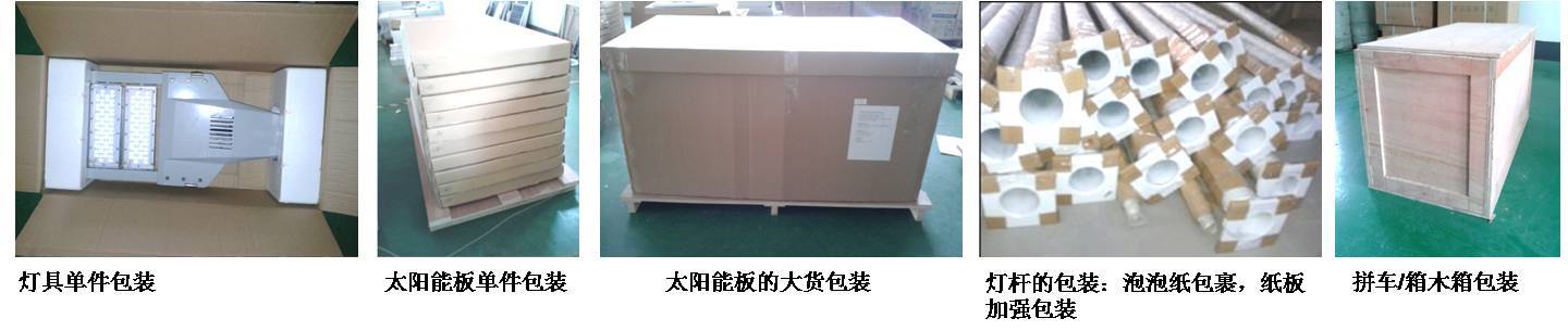 太阳能路灯包装