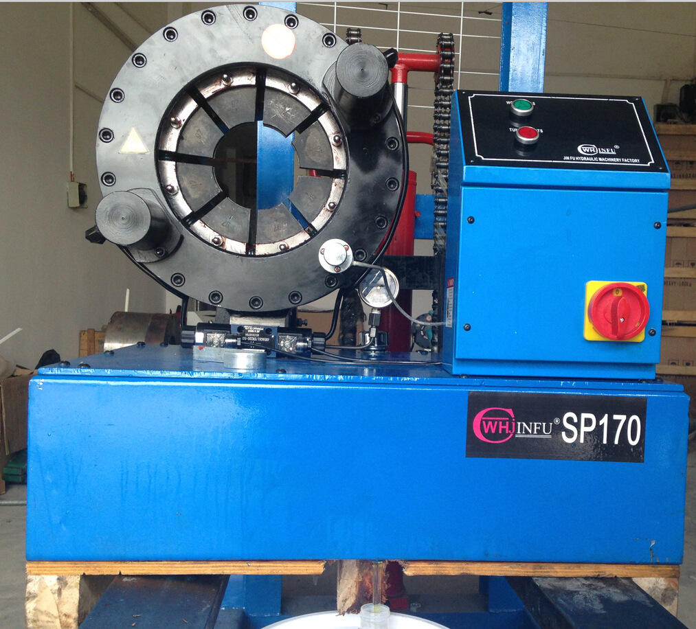 汽车夹紧器扣管机