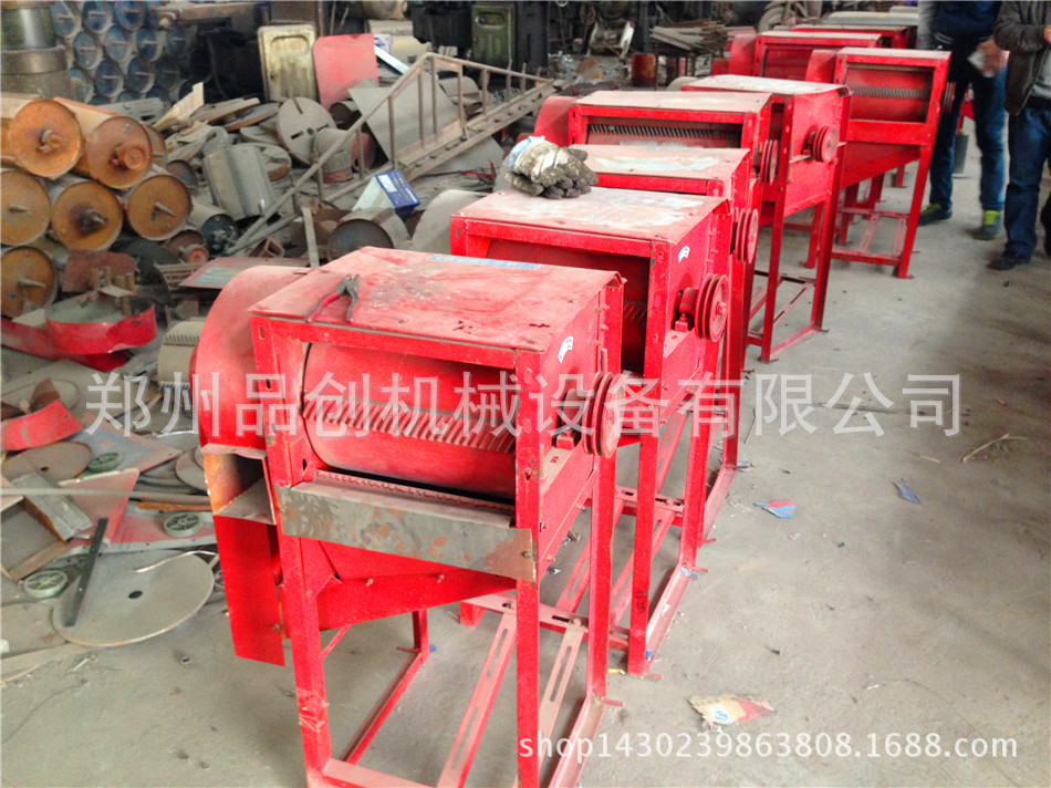 专业生产移动式水稻脱壳机 家用小型多功能稻谷水稻脱粒机