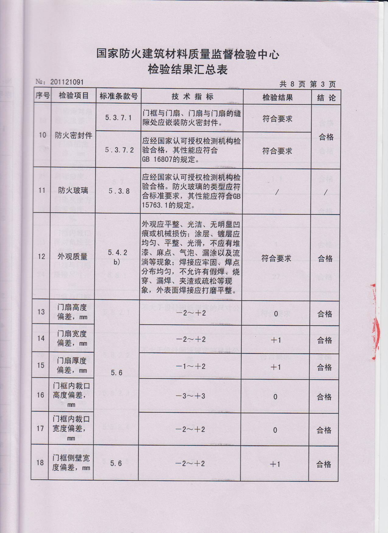 厂家直销钢质甲级防火门乙级防火门隔音保温防盗门楼宇门 检测报告