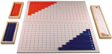 蒙台梭利蒙特梭利蒙氏数学教具 标准专业版加减法板加法板