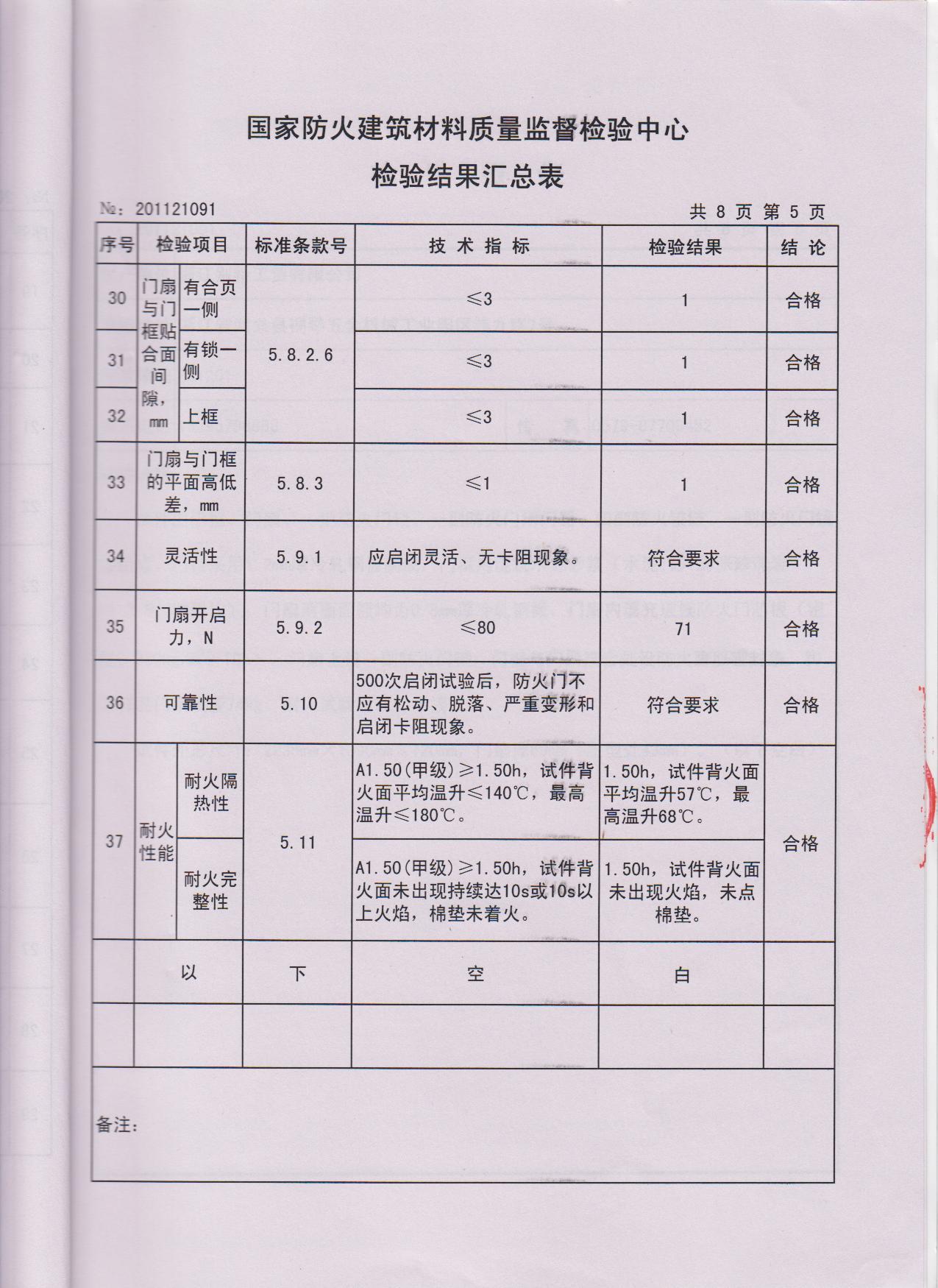 厂家直销钢质甲级防火门乙级防火门隔音保温防盗门楼宇门 检测报告