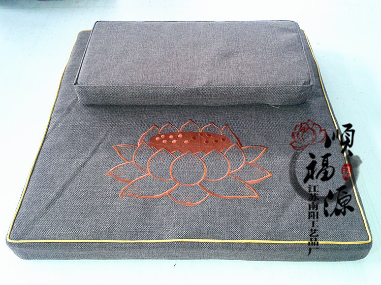 顺福源佛教用品拜垫 麻布椰丝棕垫禅修打坐垫,高档蒲团