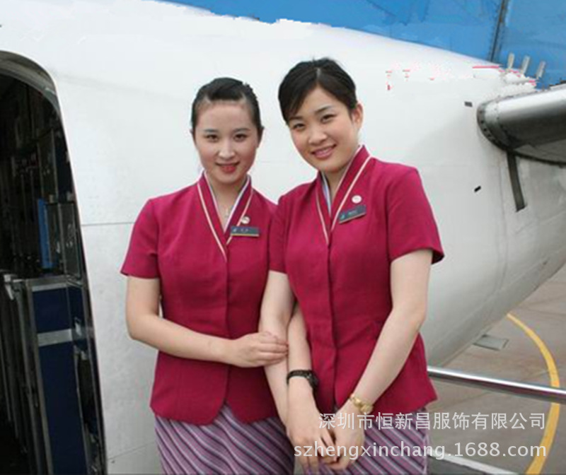 lz 厂家供应南方航空空姐制服 专业定制南方航空空姐乘务员工作服