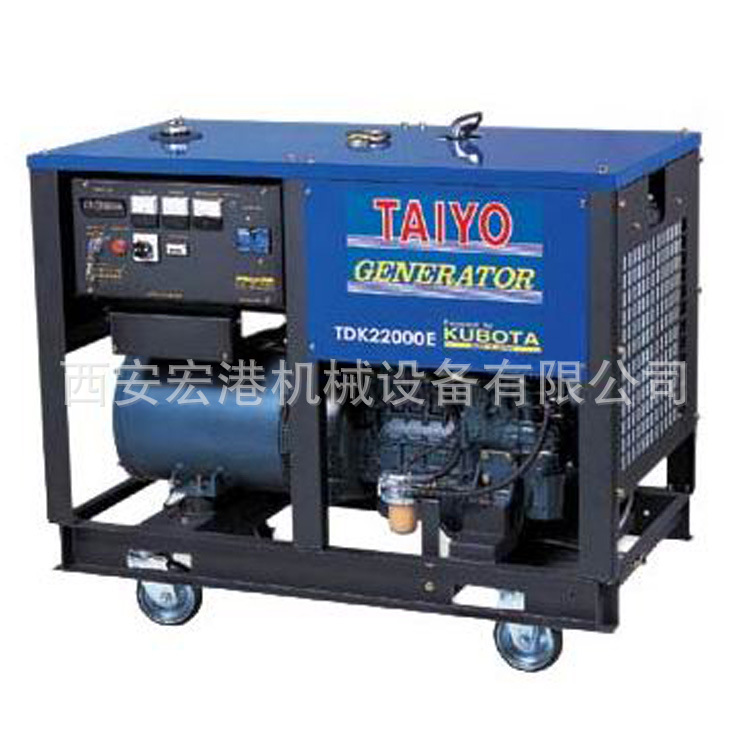 日本原装进口大洋柴油发电机 进口发电机 TDK22000E-柴油发电机