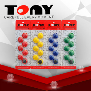 22mm韩款平圆型磁粒