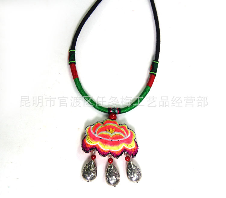 蜡绳编织项链
