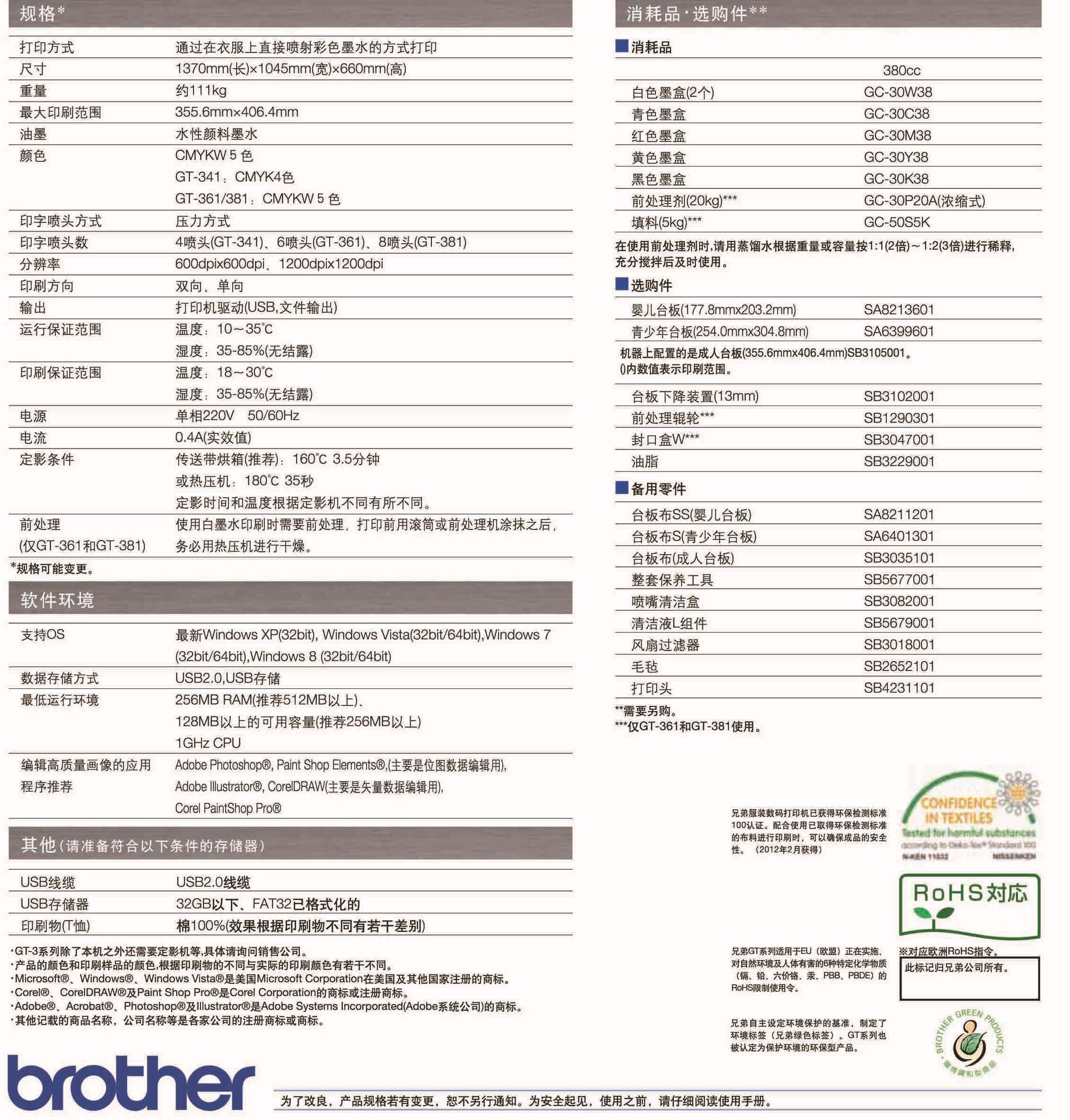 详细参数表-中文