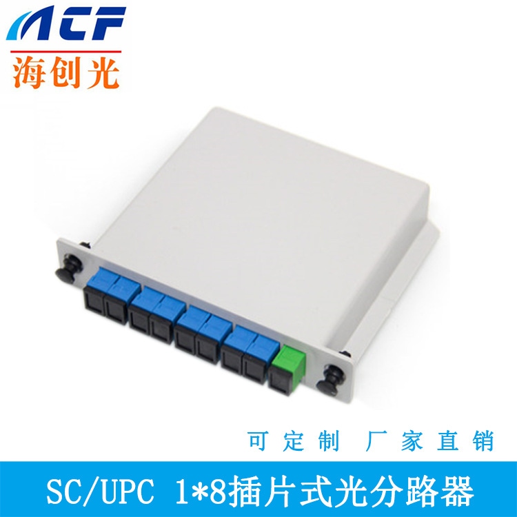 1分8插片式光纤分路器