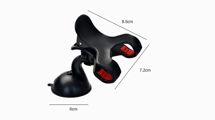 Double clip handset bracket