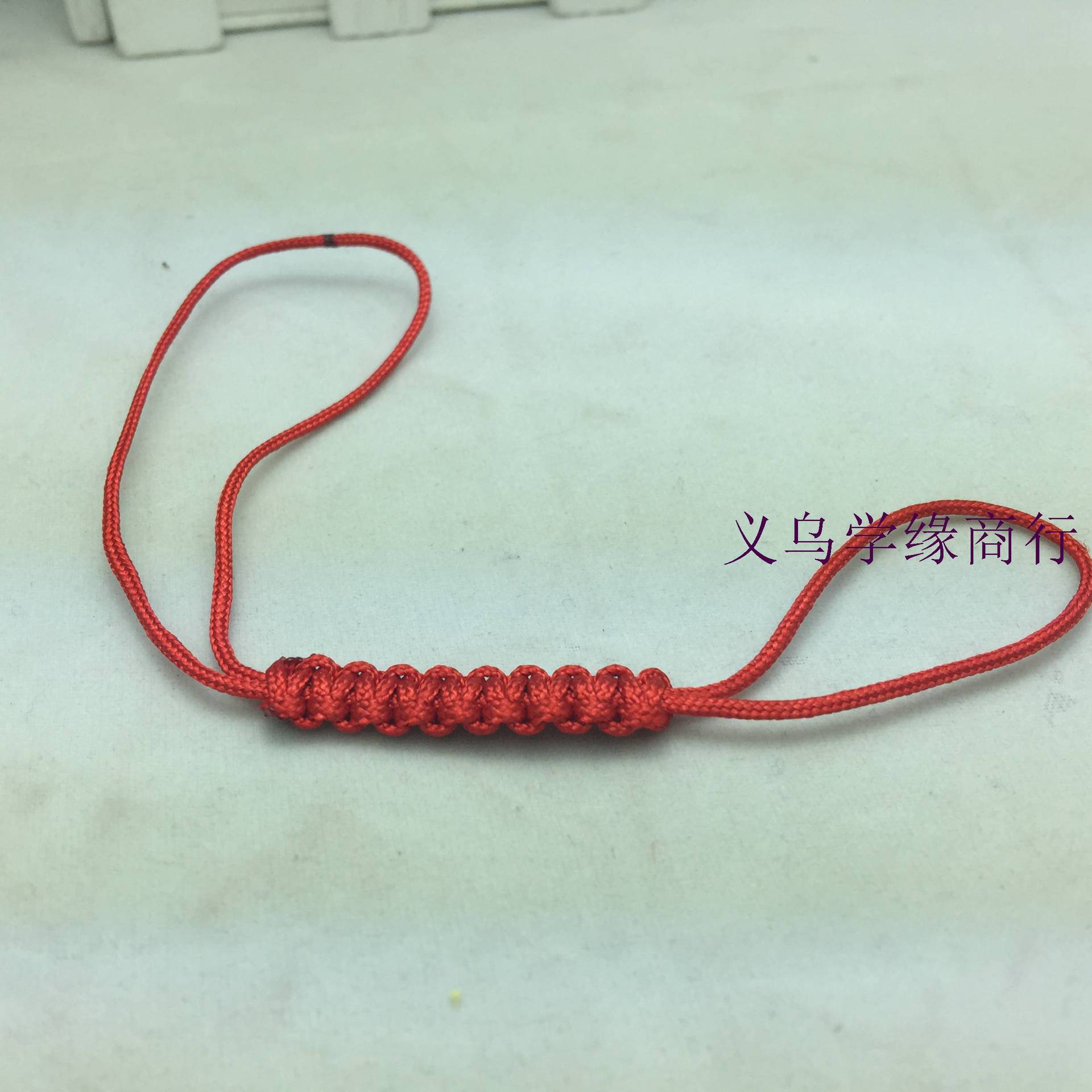 【产品介绍】 绑茶壶盖绳子,手工编织,做工好, 绳子采用台湾线b线