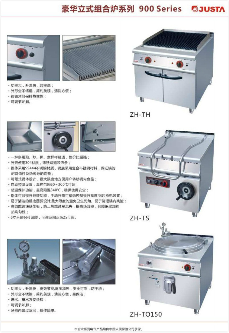 ZH-RS 0006 gas tilting pan