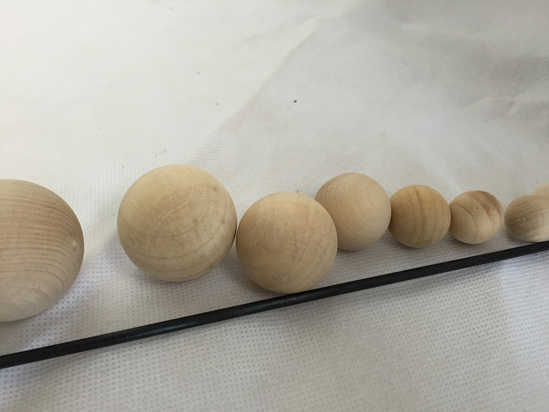 批发实心圆球 手工diy 环保原木色木球 大圆球 彩绘球0.6cm-6cm