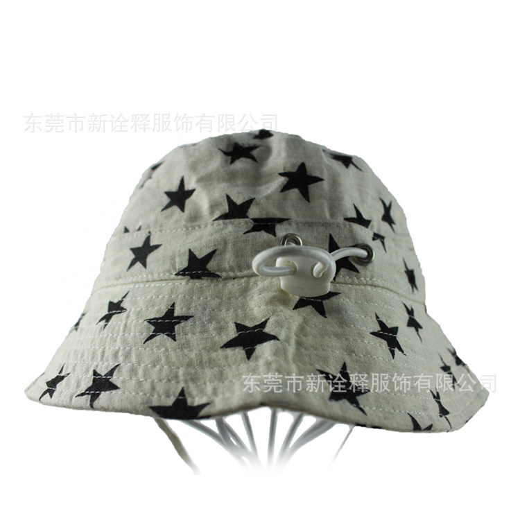 厂家批发外贸帽子纯棉韩国渔夫帽迷你版迷彩防晒遮阳盆帽外贸帽子