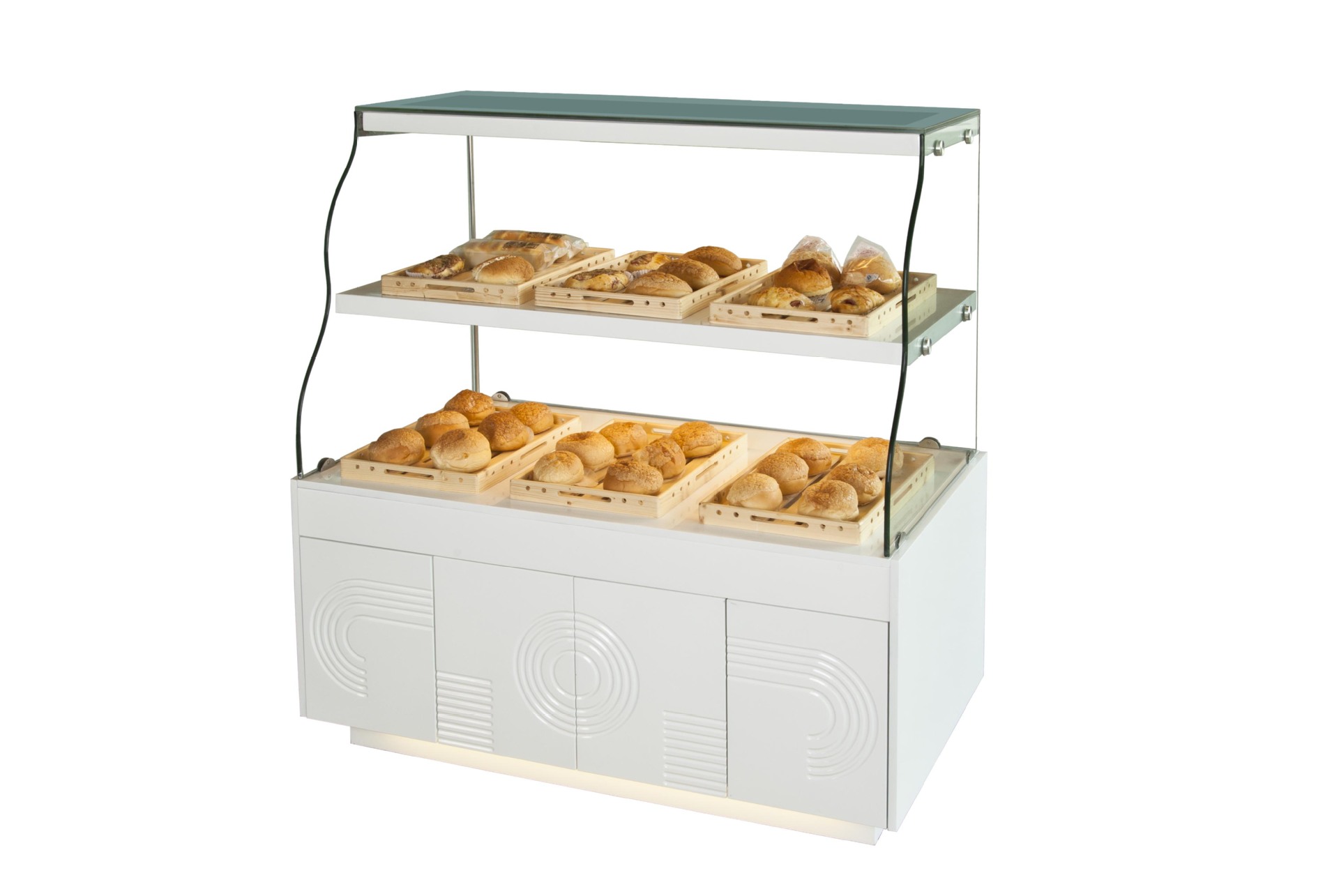 新款欧式面包展示柜,木质面包柜,抽屉式面包展示柜,面包货架