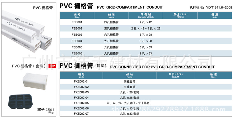 4.PVC栅格管