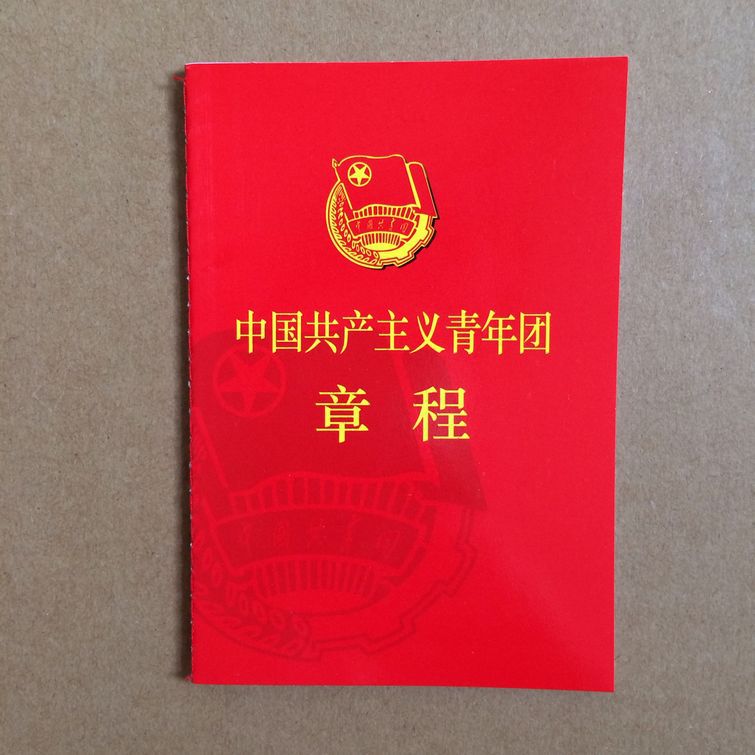 供应纪念册证书 团员章程 覆膜共青团章程证书