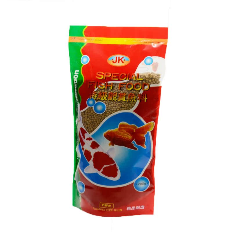 鱼乐美鱼之宝鱼食日本 锦鲤鱼饲料 金鱼饲料 特级观赏鱼鱼料200g
