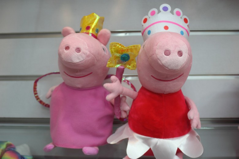 毛绒玩具peppapig优质公仔佩佩乔治粉红猪小妹粉红佩佩猪生日礼物