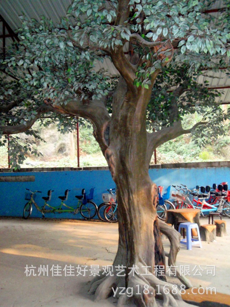 杭州佳佳好景观艺术工程有限公司设计施工新奇特假树