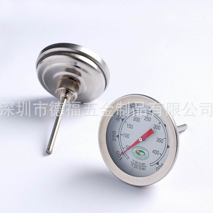 深圳温度计厂家,金属烧烤炉温度计,烧烤温度计