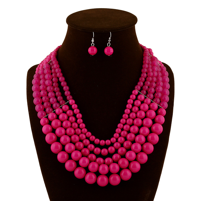 Occident Alloy necklaces NHVA1109