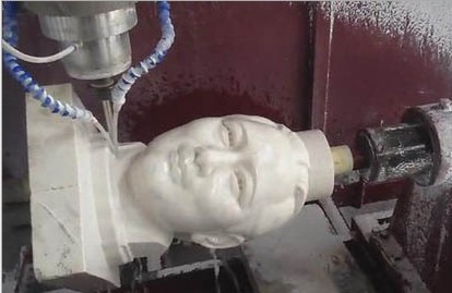 小型玉石雕刻机 四轴四联动系统 DSP手柄控制 高精度雕刻机