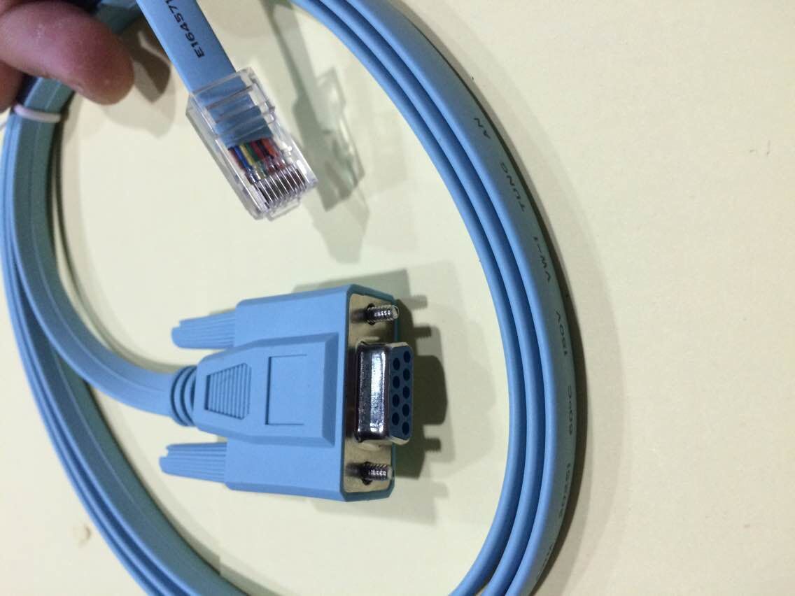 232转rj45接线图,串口转rj45接线图 rj45转串口db9孔com口rs232 路由器交换机console配置线