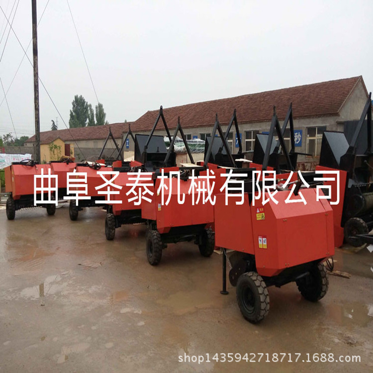 行走式麦秆捡拾打捆机_副本