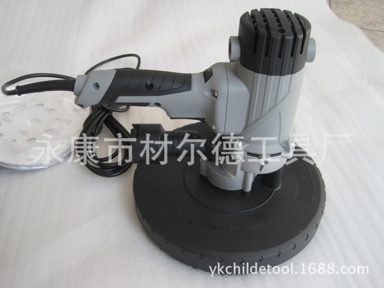 手持墙面打磨机 墙面抛光机自吸式无尘墙面打磨机电动墙壁打磨机