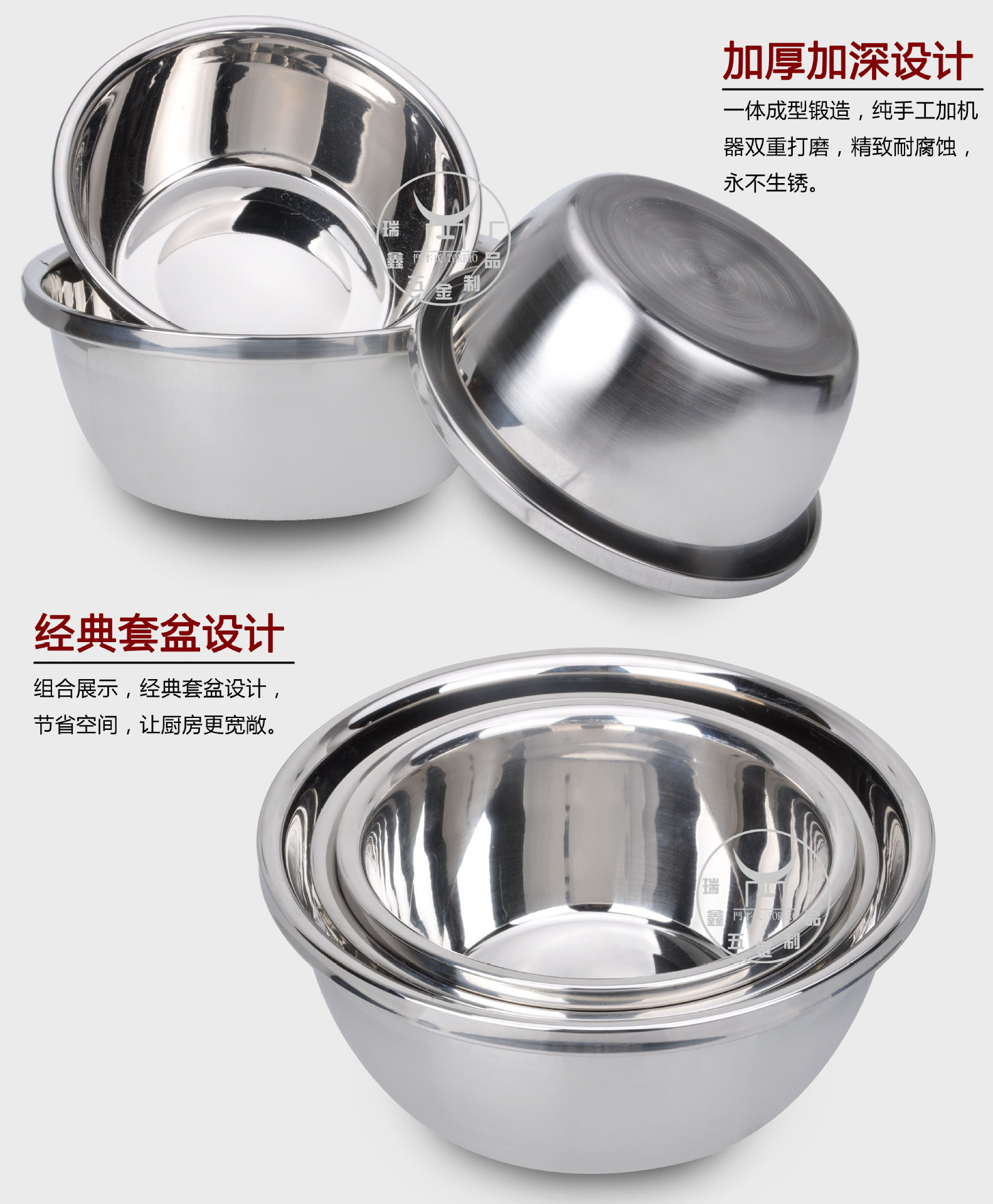 不锈钢多用盆展示图