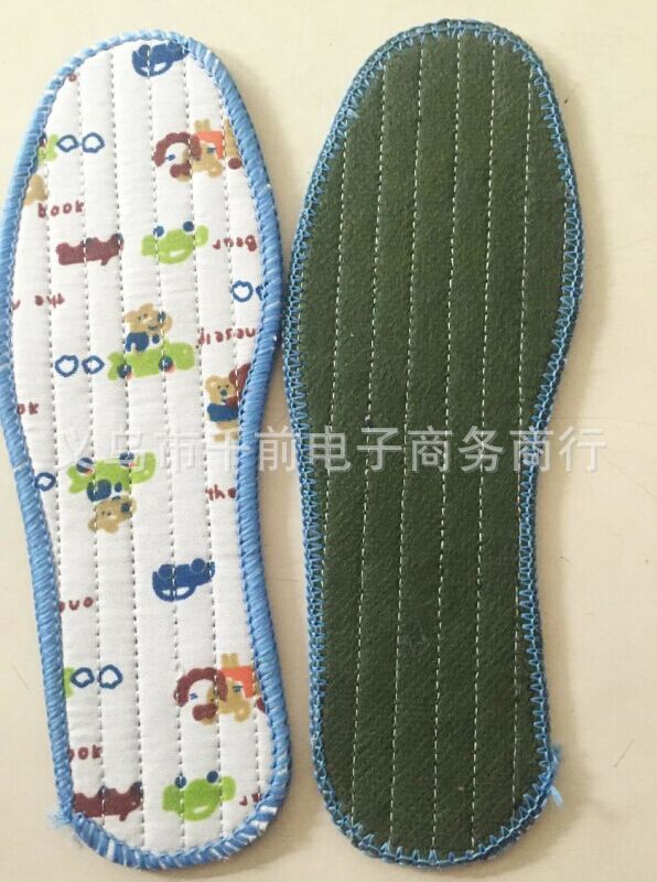 儿童布鞋垫 普通鞋垫 吸汗鞋垫 男女都能用 宝宝鞋垫 四季鞋垫