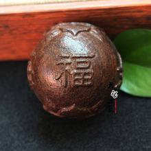 廠家批發 越南沉香木皮黑手球健身球木質工藝品 旅游工藝品