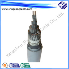 揚州曙光電纜屏蔽鎧裝阻燃控制電纜ZR-KVVP22-4x2.5+1x2.5 國標