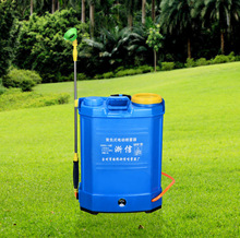 廠家大量供應全新八角18/20升農用背負式大電池電動噴霧器