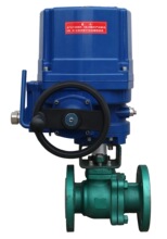 Q941F46防爆電動襯氟球閥