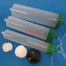 點膠針筒鋁蓋塑料蓋針筒打膠筒灌膠筒300CC200CC100CC點膠機針頭