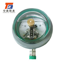 寧夏防爆電接點耐震壓力表 鑄鋁材質0-5.0MPa鋁合金加厚壓力表