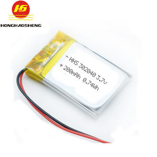 302040ۺ늳(3.7v 200mAhܰĦxlƾۺ늳