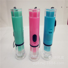 led手電筒   107 led批發實用禮品2元店孩童發光玩具