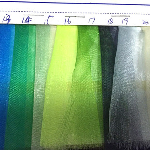 歐根紗柯根紗化纖面料 高檔加密滌綸面料 珠寶袋網紗料面料