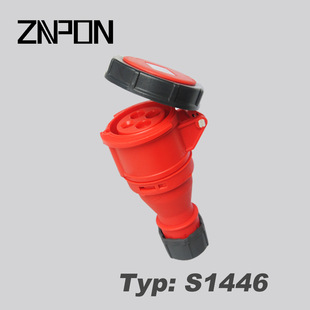 ZNPON 16A 400V 3P+E IP67B TYP S1446m