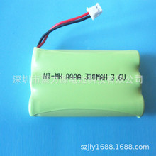 鎳氫異形小電池集中器電池AAAA鎳氫電池AAAA300MAH 3.6V 電池組