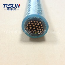 耐撞擊電纜 實地工廠 鋼絲編織屏蔽電纜 SY控制電纜 透明屏蔽電纜