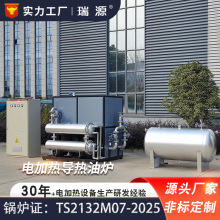 瑞源烘房用高溫電加熱導熱油爐240kw冷卻一體烘干電加熱導熱油爐
