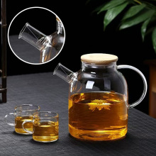 玻璃冷水壺耐高溫家用食品級涼水茶壺大容量果茶壺涼白開水杯套裝